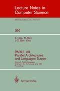 Seller image for PARLE 89 - Parallel Architectures and Languages Europe for sale by moluna