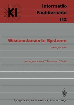 Imagen del vendedor de Wissensbasierte Systeme a la venta por moluna