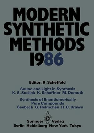 Seller image for Modern Synthetic Methods 1986 for sale by moluna