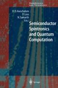 Bild des Verkufers fr Semiconductor Spintronics and Quantum Computation zum Verkauf von moluna