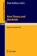 Seller image for Knot Theory and Manifolds for sale by moluna