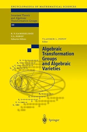 Seller image for Algebraic Transformation Groups and Algebraic Varieties for sale by moluna