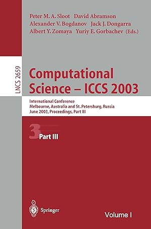 Seller image for Computational Science - ICCS 2003 for sale by moluna