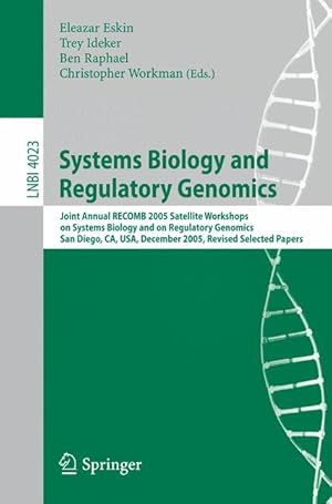 Image du vendeur pour Systems Biology and Regulatory Genomics mis en vente par moluna