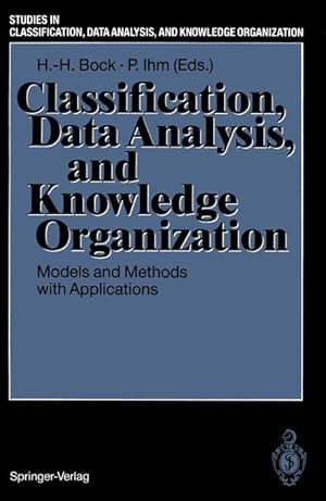 Seller image for Classification, Data Analysis, and Knowledge Organization for sale by moluna