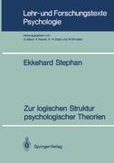 Seller image for Zur logischen Struktur psychologischer Theorien for sale by moluna