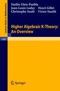 Bild des Verkufers fr Higher Algebraic K-Theory: An Overview zum Verkauf von moluna