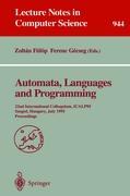 Bild des Verkufers fr Automata, Languages and Programming zum Verkauf von moluna