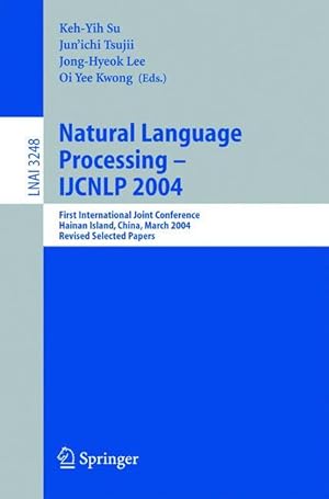 Seller image for Natural Language Processing - IJCNLP 2004 for sale by moluna