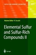 Seller image for Elemental Sulfur and Sulfur-Rich Compounds II for sale by moluna