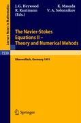 Seller image for The Navier-Stokes Equations II - Theory and Numerical Methods for sale by moluna