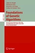 Bild des Verkufers fr Foundations of Genetic Algorithms zum Verkauf von moluna