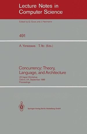 Bild des Verkufers fr Concurrency: Theory, Language, and Architecture zum Verkauf von moluna
