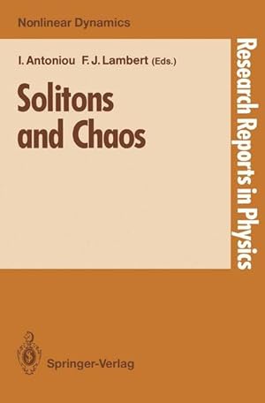 Imagen del vendedor de Solitons and Chaos a la venta por moluna