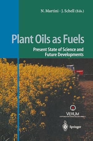 Seller image for Plant Oils as Fuels for sale by moluna