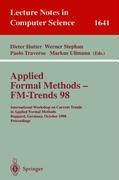 Seller image for Applied Formal Methods - FM-Trends 98 for sale by moluna