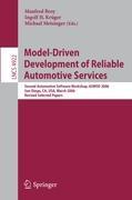 Seller image for Model-Driven Development of Reliable Automotive Services for sale by moluna