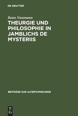 Seller image for Theurgie und Philosophie in Jamblichs De mysteriis for sale by moluna