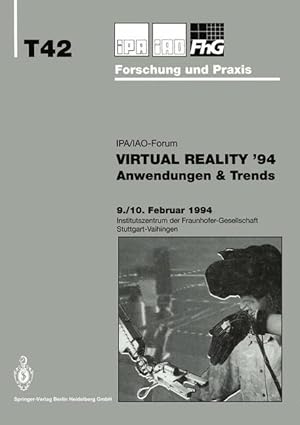 Bild des Verkufers fr Virtual Reality 94 zum Verkauf von moluna