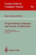 Imagen del vendedor de Programming Languages and System Architectures a la venta por moluna