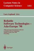 Seller image for Reliable Software Technologies - Ada-Europe 98 for sale by moluna