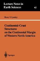 Bild des Verkufers fr Continental-Crust Structures on the Continental Margin of Western North America zum Verkauf von moluna