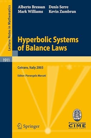 Seller image for Hyperbolic Systems of Balance Laws for sale by moluna