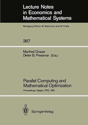 Seller image for Parallel Computing and Mathematical Optimization for sale by moluna