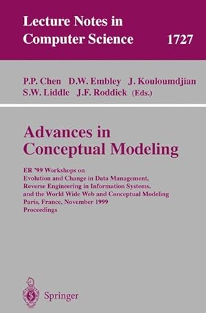 Immagine del venditore per Advances in Conceptual Modeling venduto da moluna