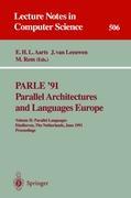 Imagen del vendedor de PARLE 91. Parallel Architectures and Languages Europe a la venta por moluna