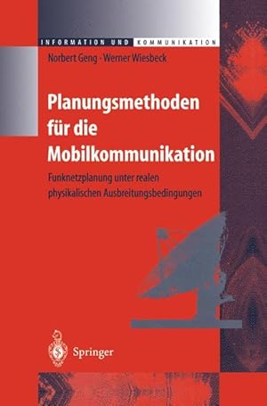 Imagen del vendedor de Planungsmethoden fr die Mobilkommunikation a la venta por moluna