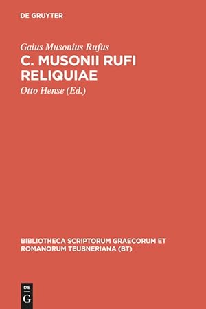 Seller image for C. Musonii Rufi reliquiae for sale by moluna