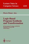 Bild des Verkufers fr Logic-Based Program Synthesis and Transformation zum Verkauf von moluna