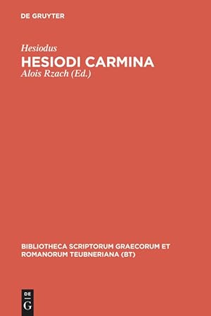 Seller image for Hesiodi carmina for sale by moluna