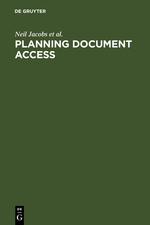 Imagen del vendedor de Planning Document Access a la venta por moluna