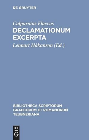 Seller image for Declamationum excerpta for sale by moluna