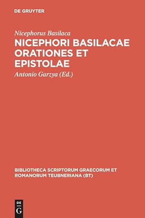 Seller image for Nicephori Basilacae orationes et epistolae for sale by moluna