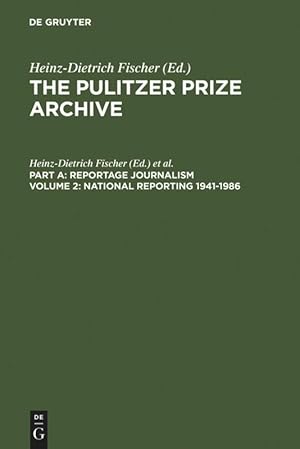 Immagine del venditore per National Reporting 1941-1986 venduto da moluna