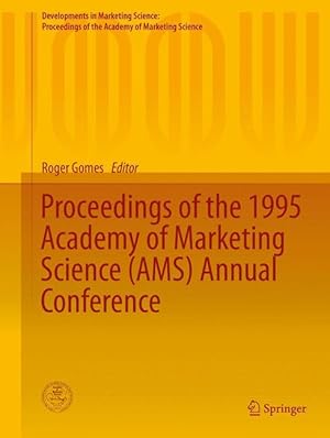 Imagen del vendedor de Proceedings of the 1995 Academy of Marketing Science (AMS) Annual Conference a la venta por moluna