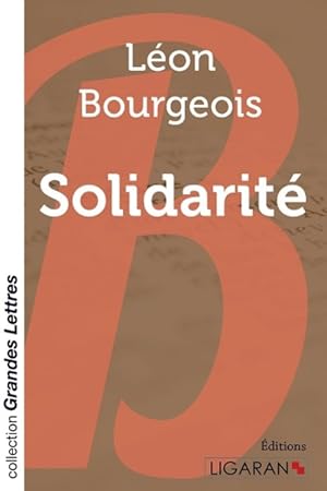 Image du vendeur pour Solidarit (grands caractres) mis en vente par moluna