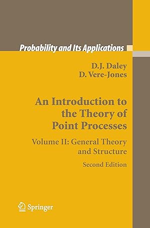 Seller image for An Introduction to the Theory of Point Processes for sale by moluna