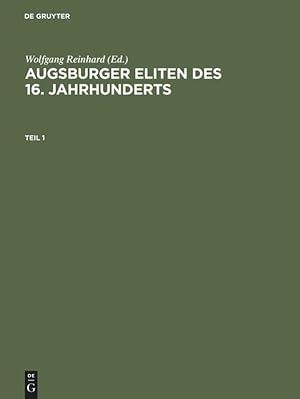 Bild des Verkufers fr Augsburger Eliten des 16. Jahrhunderts zum Verkauf von moluna