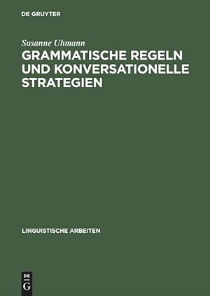 Seller image for Grammatische Regeln und konversationelle Strategien for sale by moluna