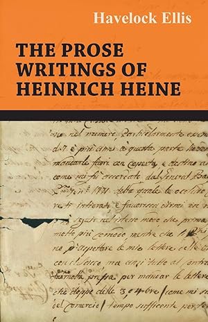 Imagen del vendedor de The Prose Writings of Heinrich Heine a la venta por moluna