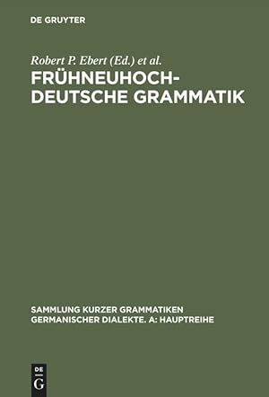 Seller image for Frhneuhochdeutsche Grammatik for sale by moluna