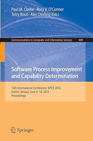 Seller image for Software Process Improvement and Capability Determination for sale by moluna