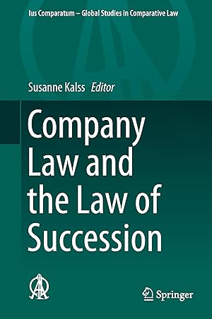 Bild des Verkufers fr Company Law and the Law of Succession zum Verkauf von moluna