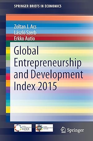 Bild des Verkufers fr Global Entrepreneurship Index 2015 zum Verkauf von moluna