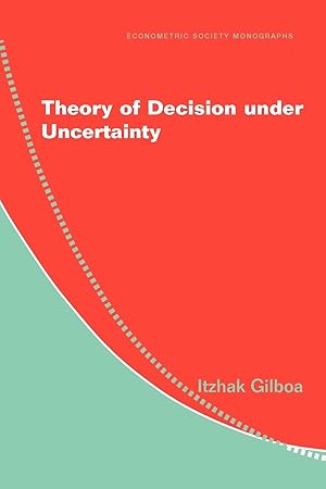 Imagen del vendedor de Theory of Decision under Uncertainty a la venta por moluna