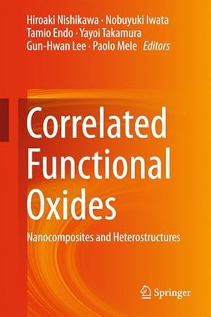 Imagen del vendedor de Correlated Functional Oxides a la venta por moluna